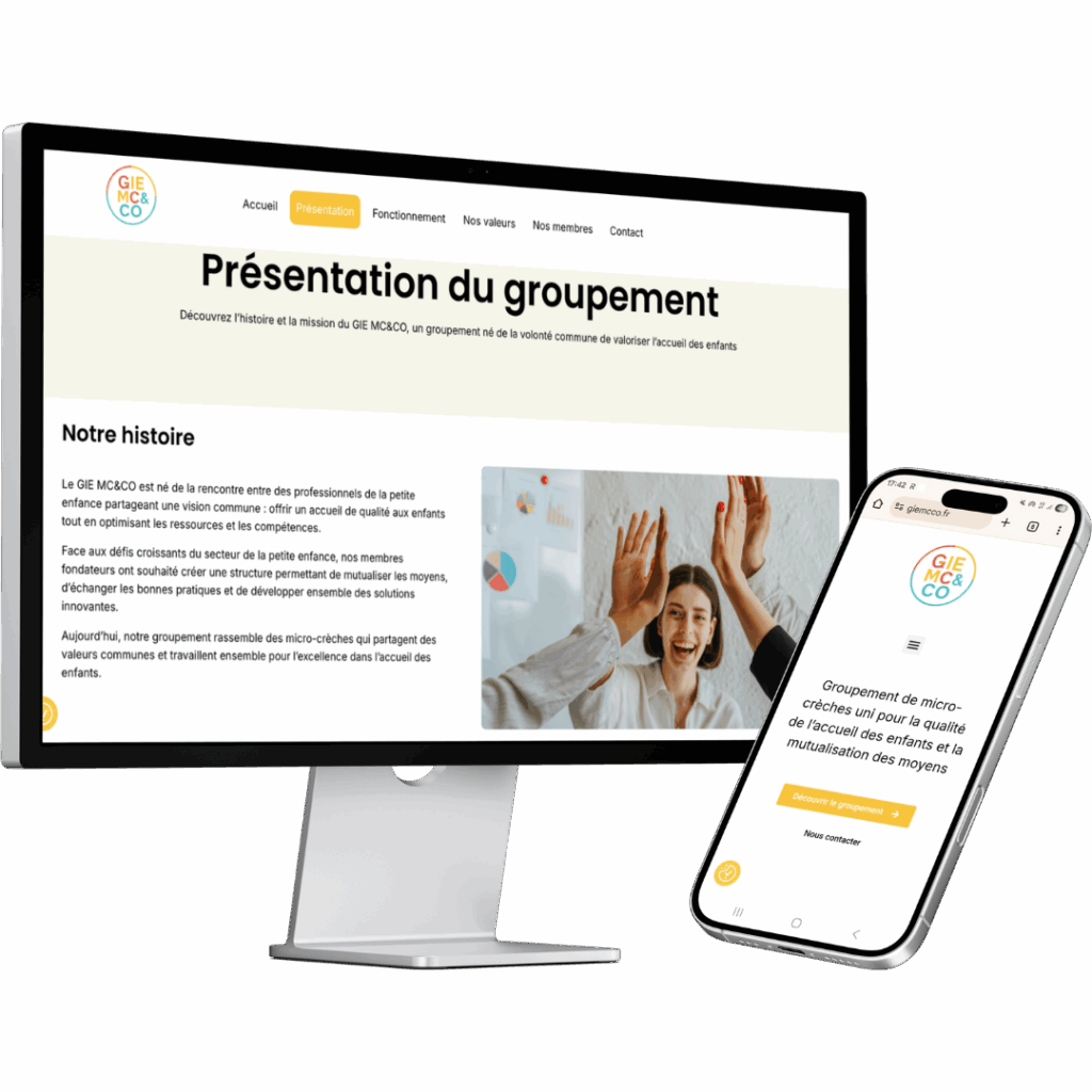 Création site web GIE