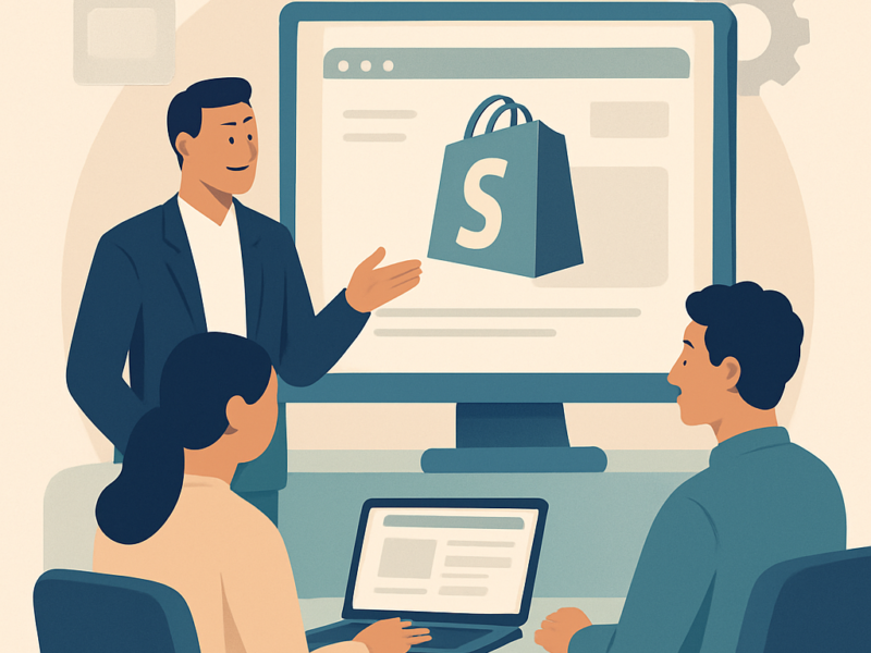 agence shopify sur mesure