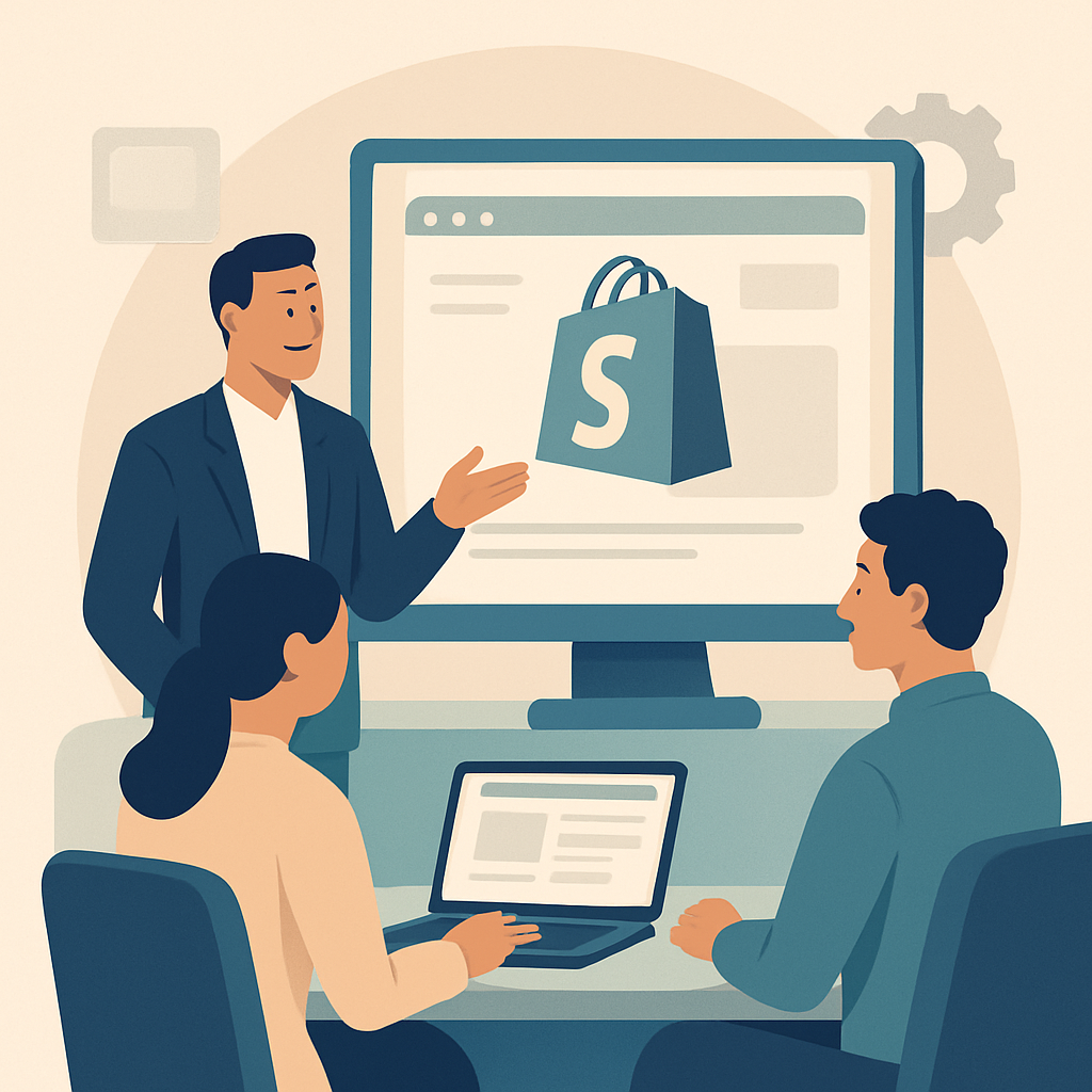 agence shopify sur mesure